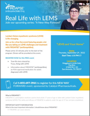 Real Life with LEMS Event Series